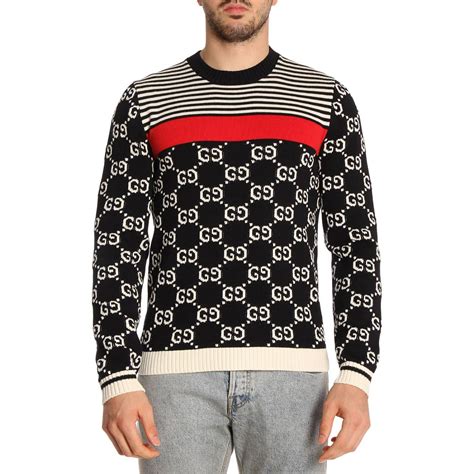 gucci sweater mens cheap|gucci sweater men's sale.